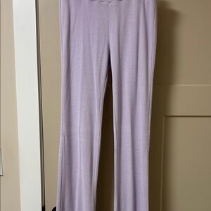 New York & Company Light Purple Straight Leg Pants